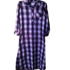Comfy Cozy Pajamagram Lounge Dress Medium